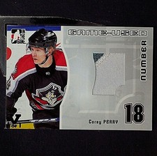 COREY PERRY 1 of 30  RC 2005-06 ITG Heroes Prospects Numbers #GUN79 STARS Ducks 