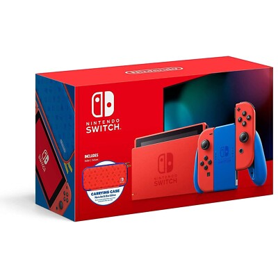 NIB Nintendo Switch Mario Red and Blue 35th Anniversary LIMITED