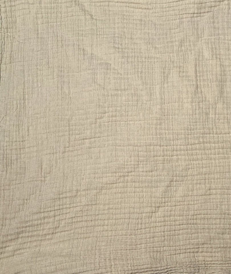 考拉宝宝纯色棕褐色毛毯棉薄纱襁褓柔软 Lovey 42"x44" — 第 4/4 张图片