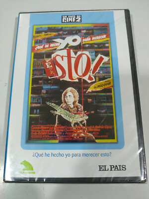 ¿ Que He Hecho Yo para Merecer Esto ? Pedro Almodovar DVD Region 2 Nueva - 2T