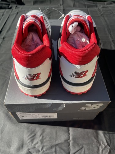 New Balance 550 rosso bianco taglia 10,5 - Foto 3 di 4