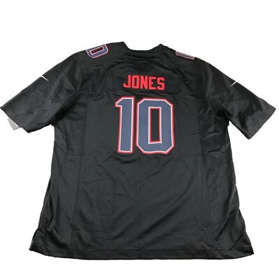 Nike New England Patriots Jersey Mens XXL Black V Neck NFL