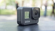 GoPro hero 8 black used With Accessories