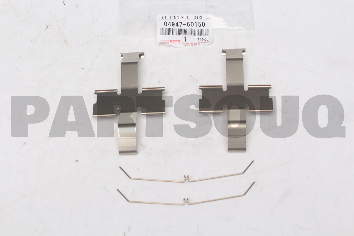 0494760150 Genuine Toyota FITTING KIT DISC 04947-60150 | eBay