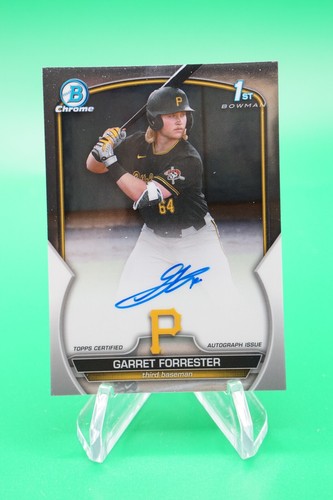 2023 Bowman Draft Prospect Auto CDA-GF Garret Forrester Auto Pirates BG6