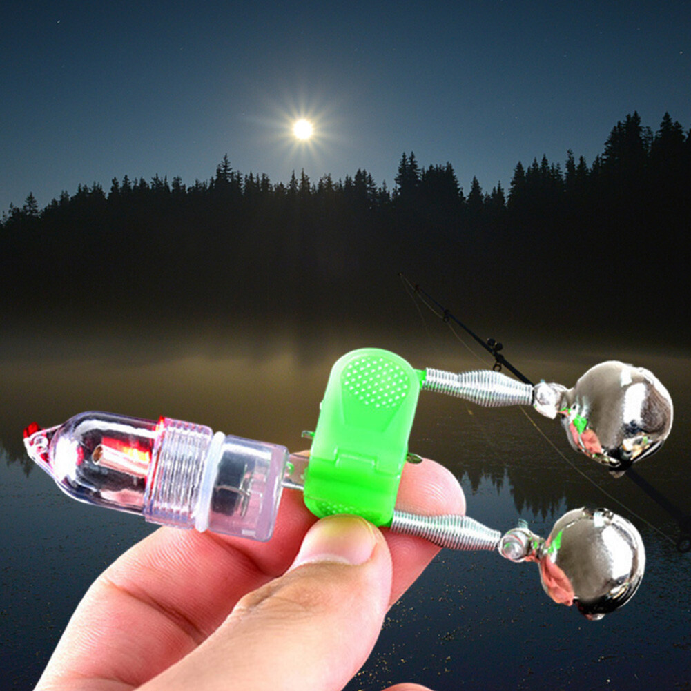 electronic fishing pole bite alarm Goture 4pcs Indicator Sound Fish Alarm w – GOTURE Blue Battery Linkstyle Fishing Bite Alarms, 4PCS
