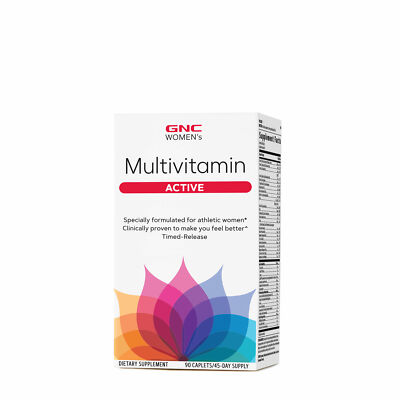 GNC Women's ACTIVE MULTIVITAMIN -90 Caplets