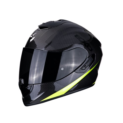 CASCO SCORPION EXO-1400 AIR CARBON PURE GIALLO M | eBay