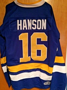 hanson hockey jersey