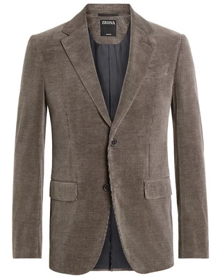 ZEGNA 'Cashco' Cotton & Cashmere Corduroy Blazer Jacket 60 EU / 50