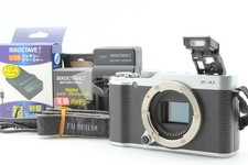[N MINT]  Fujifilm X-A1 16.3MP DigitalCamera Body Black+batt.+Charger From JAPAN