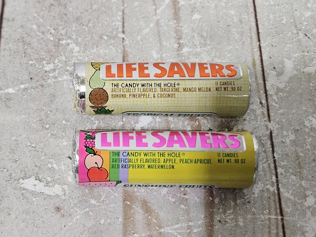 Life Savers Candy Vintage Sunshine Fruits And Tropical Fruits