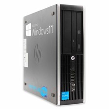 HP 6300 SFF i3 Windows 11 Pro 8GB 240GB Desktop PC RS232 Serial DVD-ROM