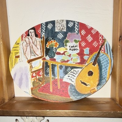 Henri Matisse Tabac Royal Art Print Interior Musical Instrument Floral Paper