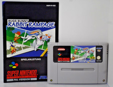 ebay® Auktion 178089186330 | 1994 * SNES * Bugs Bunny Rabbit Rampage * NINTENDO * nur Modul + Anleitung Thumbnail of ebay® auction 178089186330 | 1994 * SNES * Bugs Bunny Rabbit Rampage * NINTENDO * nur Modul + Anleitung