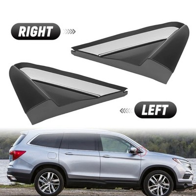 2 Front Side Mirror Corner Trim For Honda Pilot 2016-22 75490-TG7-A01 75495-TG7