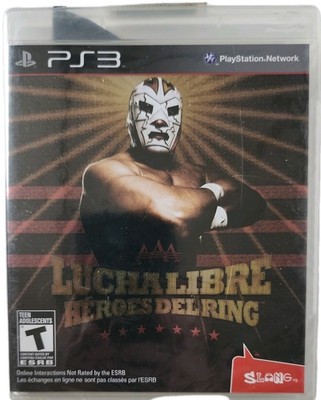 ERROR Lucha Libre AAA: Heroes del Ring (Sony PlayStation 3 PS3) NEW SEALED