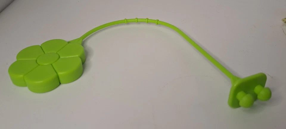 Fisher Price танцующие животные музыкальный мобильный сменный рычаг зеленый винтажный 80-е - Изображение 3 из 3