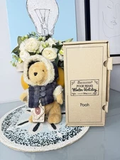 New Boyd's Exclusive Disney Collection Pooh Bear's Winter Holiday Bear 