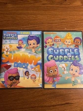 Bubble Guppies DVD Lot of 2 Sunny Days& Bubble Guppies Nick Jr Episodes