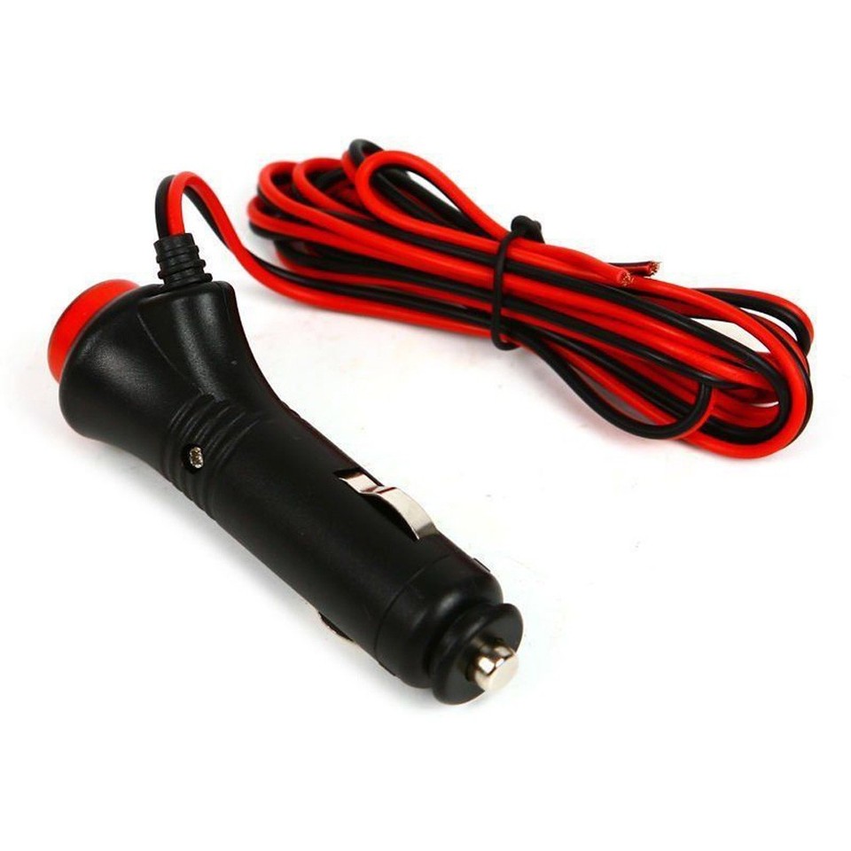Adaptateur Allume-Cigare Mâle 12V/24V Avec Câble 16AWG,Prise