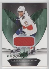 2018 Upper Deck Trilogy Jersey Green Foil Relics /331 Aleksander Barkov #18 0o5t