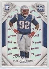 2015 Panini Crown Royale Rookie Team Name 2/10 Malcom Brown #103 0o9