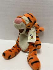 Walt Disney World Winnie the Pooh TIGGER 10" Bean Bag STUFFED ANIMAL Toy