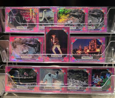 2025 Topps Disneyland 70th Anniversary Pink Shimmer Foil PYC U-Pick