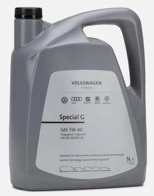 5l Original VW SPECIAL G 5W40 502 00/505 00 Motoröl OEM Volkswagen GS55502M4EUR