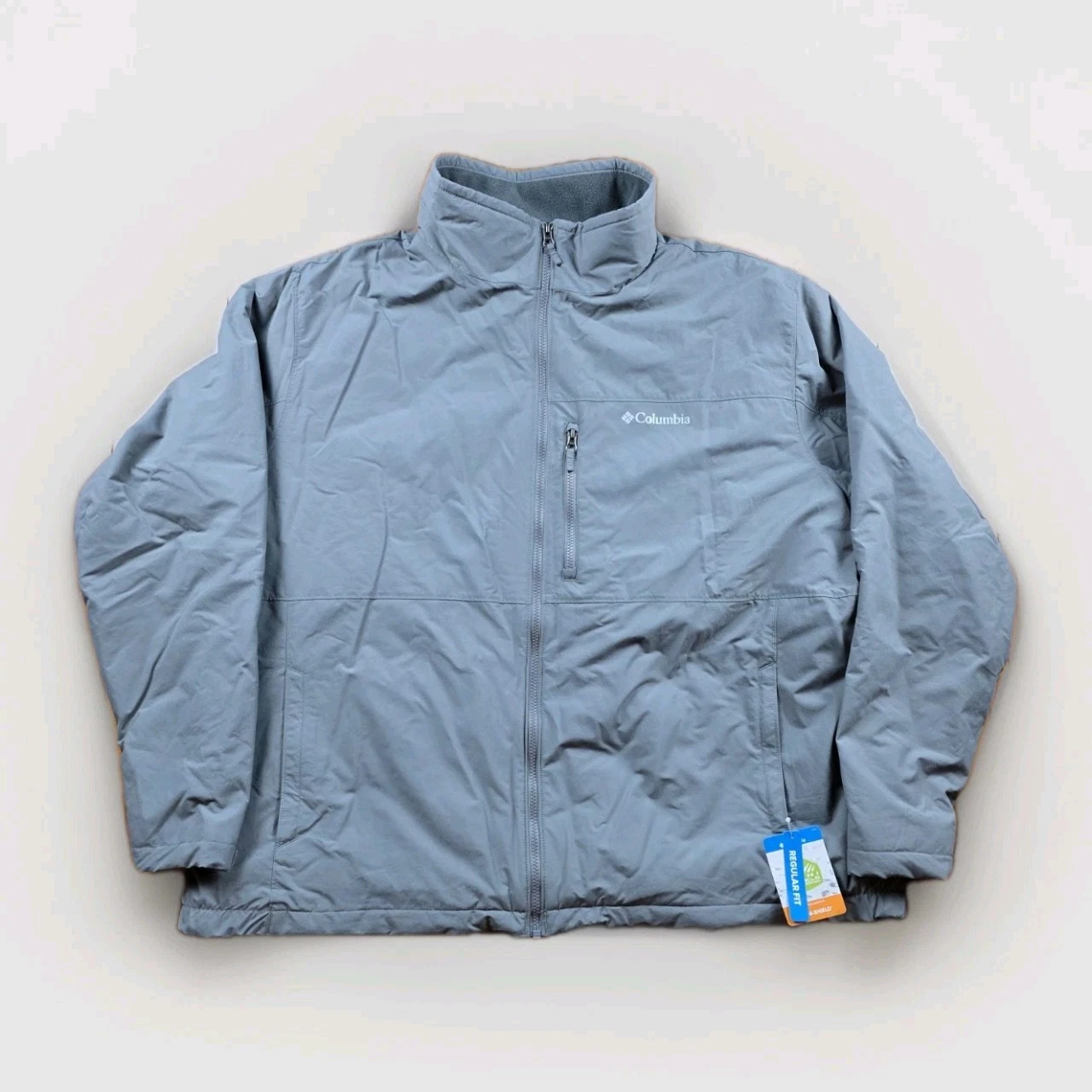 NWT Columbia Men's Northern Utilizer Gray Casual Fleece Lined Jacket Size 4X