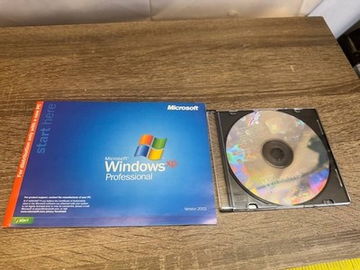 Windows XP Professional OEM Install CD + COA Sticker (Version 2002)