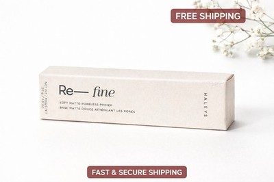 HALEYS Re-Fine Soft Matte Poreless Primer 25g / 1.0 oz   New in Box
