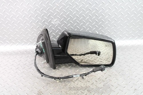 15-20 Yukon *DMG* Black Passenger Right RHH Power Door Mirror Blind Spot OEM WTY