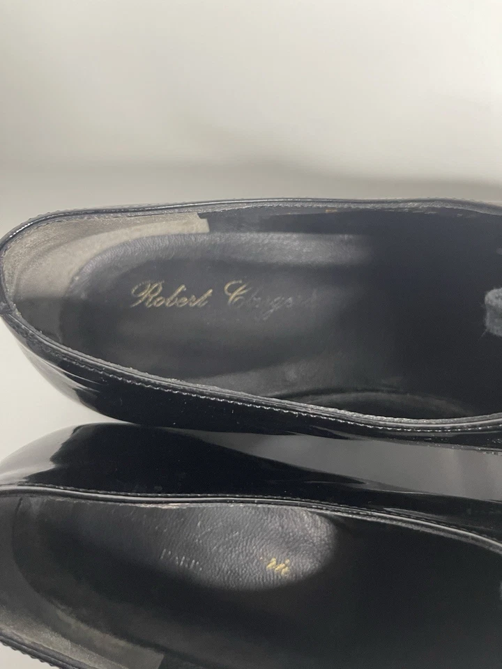 Oxford Robert Clergerie Feydoj charol negro, talla 40,5 EE. UU. 10 Foto 2 de 4