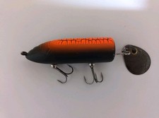 Deps DESMAN Topwater Surface Lure 82mm 1oz Crackle Orange Back from Japan