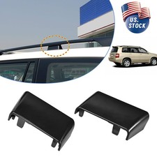 2pcs Roof Rack Bar Center Covers Luggage Abs For Toyota For Highlander 1998-2007