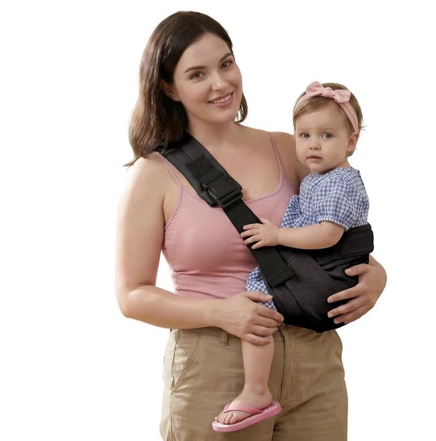 Baby Sling Carrier, Adjustable Baby Carrier Newborn to Toddler Carrier