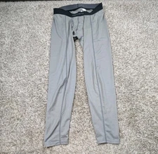 Carhartt Base Layer Pants Mens Large Grey Thermal Force Hiking Bottom Outdoors