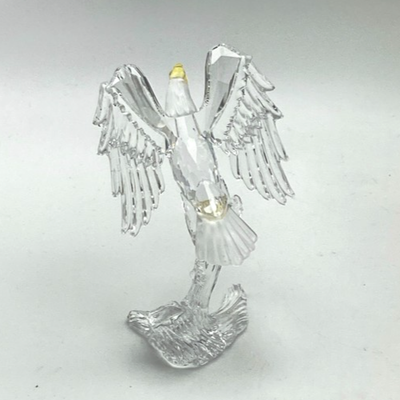 SWAROVSKI Crystal Bald Eagle Figurine 248003 - Mint w Inner/Outer
