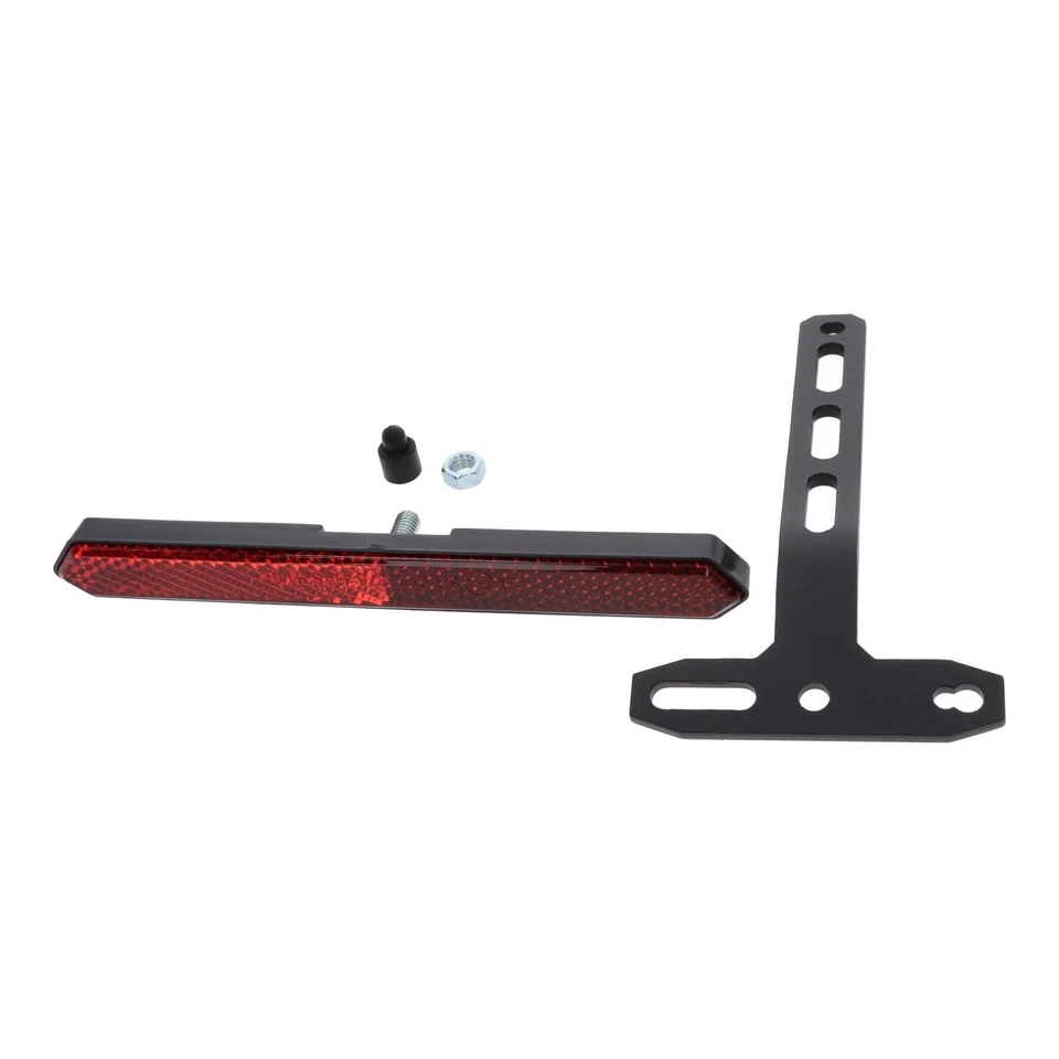 Motorrad Reflektor Rückstrahler Quad Katzenauge Kennzeichenbefestigung Universal - Bild 2 von 4