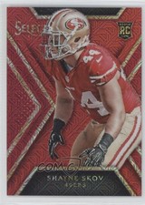 2014 Panini Select Rookies Red Mojo Prizm 52/75 Shayne Skov #151 0f8
