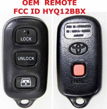 Oem Toyota Sequoia Limited 4runner Keyless Remote Power Window Key Fob Hyq12bbx Oem Toyota Sequoia Limited 4runner Keyless Remote Power Window Key Fob Hyq12bbx
