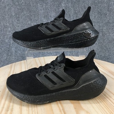 Adidas Shoes Womens 7 Black Ultraboost 21 Running Sneakers Mesh Low FZ2762
