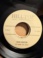 COUNTRY David Houston It's Been So Long / Waited So Long Hilltop G-23 1964 NM