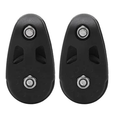 Kayak Pulley Kit 2 Pcs Nylon Slide Rail Anchor Trolley Block Sheave