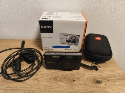 Sony DSC-W830 20.1MP Digital SLR Camera Kamera Schwarz 
