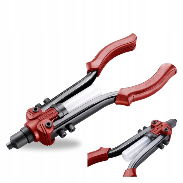 Blindnietzange Nietzange Handnietzange 2,4–6,4Mm Stahl Alu Inox Stark 330Mm-image