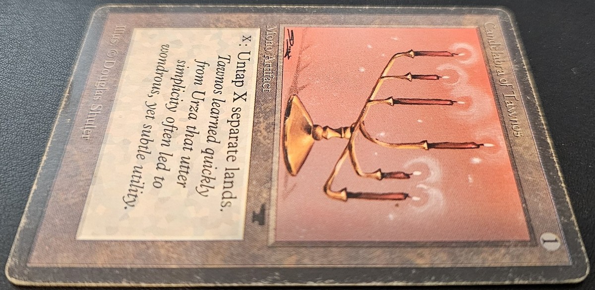 Magic The Gathering MTG Candelabra of Tawnos Antiquities MP | eBay
