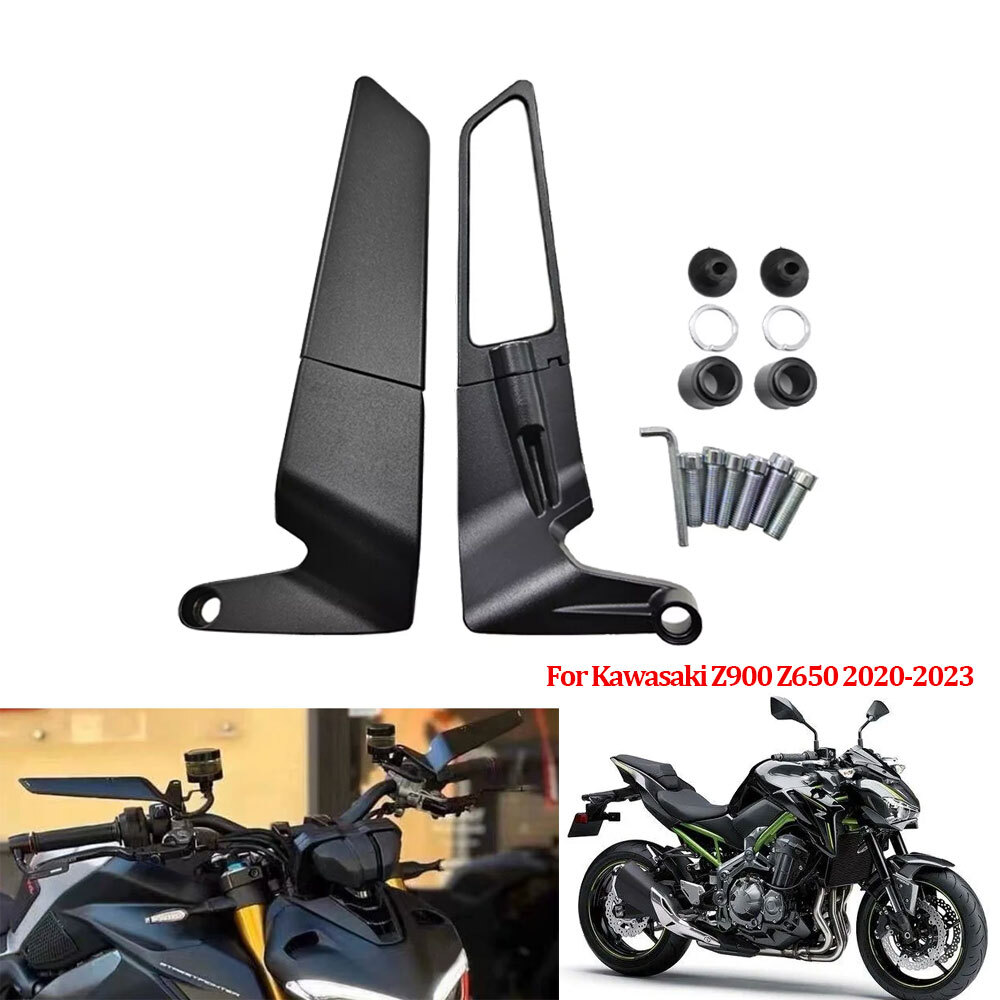For Kawasaki Z900 Z650 2020-2023 Universal New Motorcycle Black